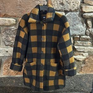 LEE Sherpa Plaid Jacket!